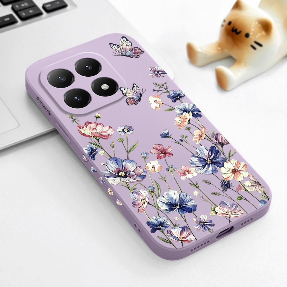 Xiaomi Poco X6 - Custodia per telefono Butterfly Hush per