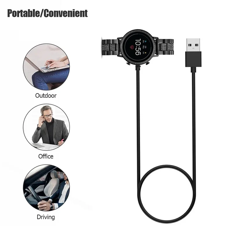 Fossil Smartwatch Accessories - Dock di ricarica rapido magnetico USB