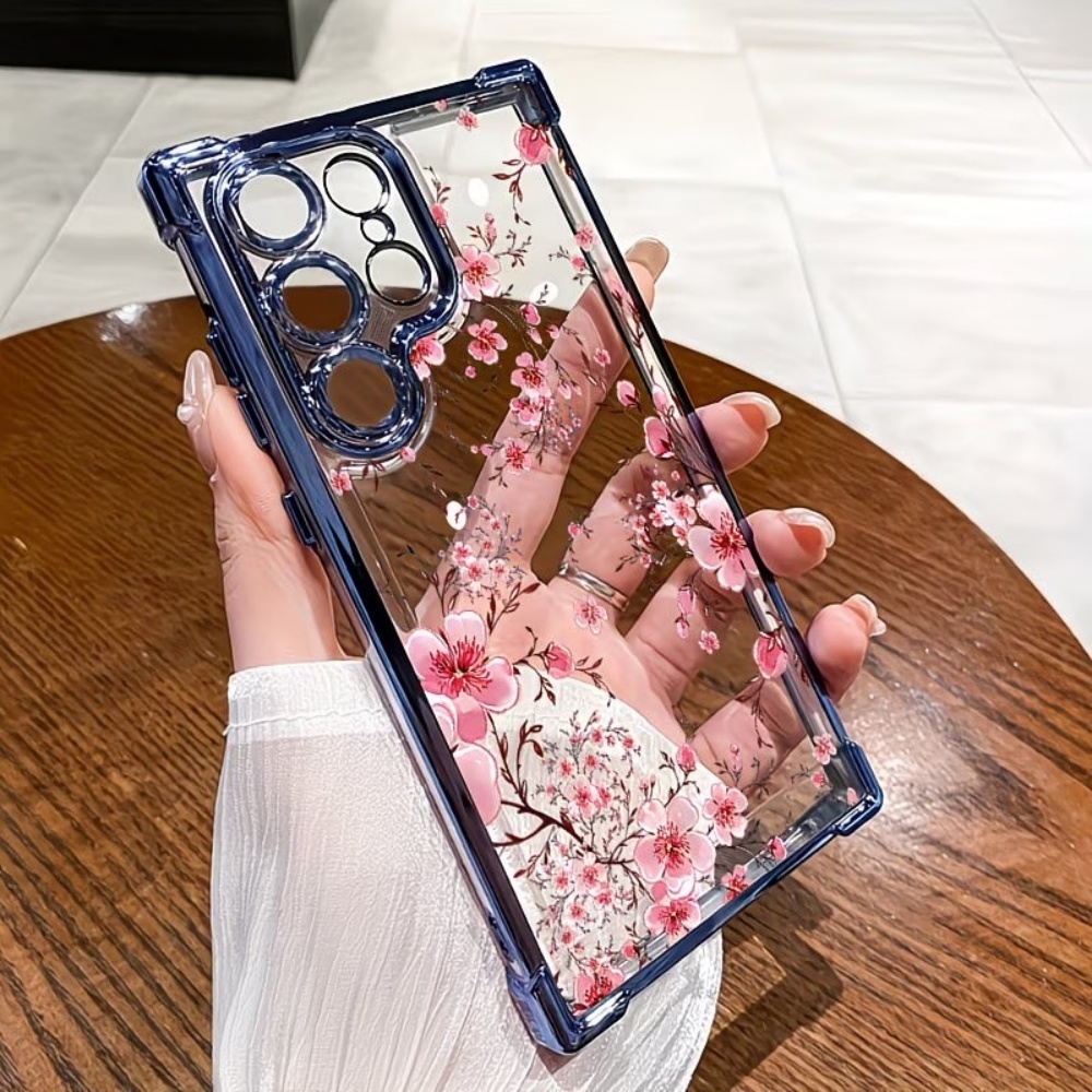 Samsung Galaxy S25 - Cover per Telefono Antiurto con Fiori