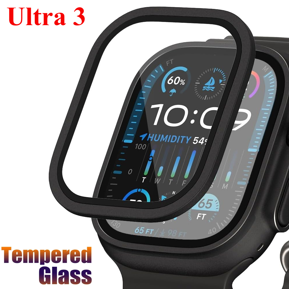 Watch Case Bumper - Pellicola in vetro temperato per Apple