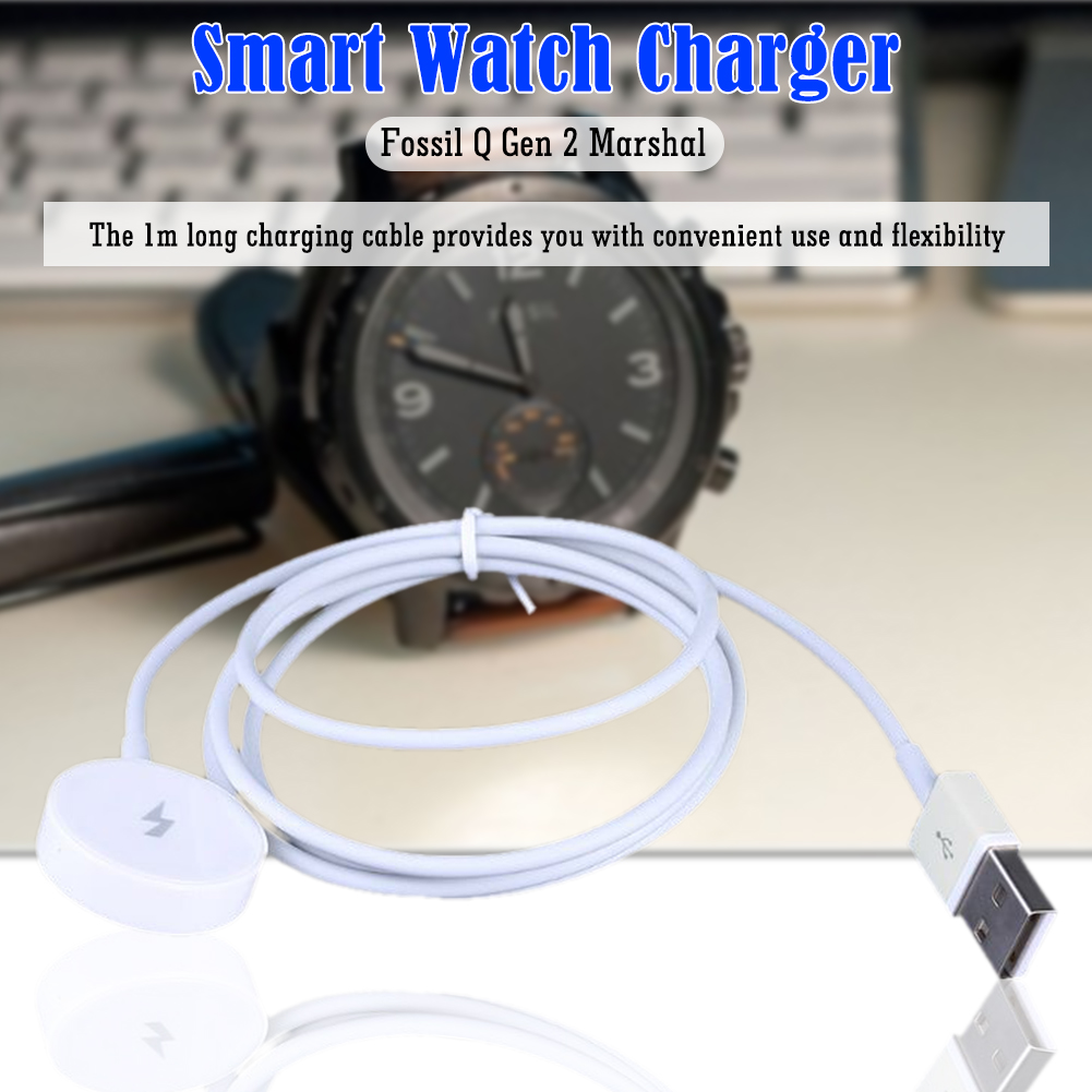 Fossil Smartwatch Accessories - Caricabatterie Magnetico per Smartwatch da 1m