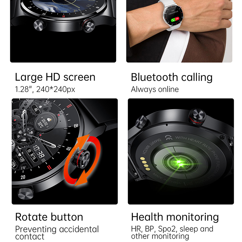 Smartwatch ECG+PPG con Chiamat - Smartwatch Face recensione e prezzo