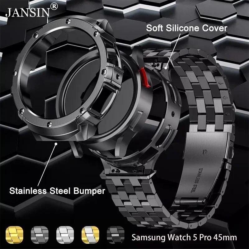 Cassa e Cinturino in Acciaio I - Accessories For Galaxy Watch 5 recensione e prezzo