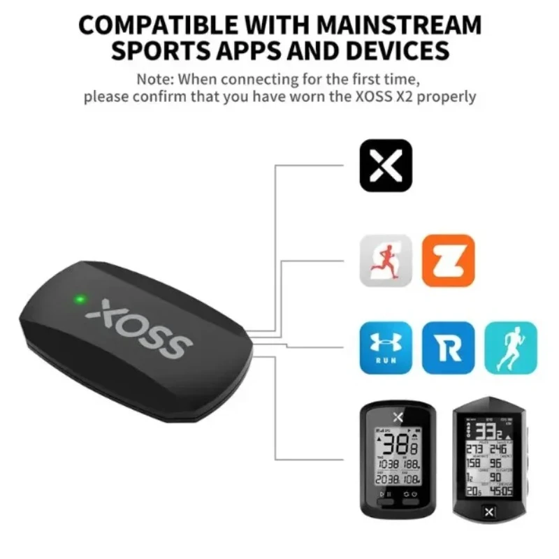 Sensore Cardiaco da Petto XOSS - Rugged Sport Strap recensione e prezzo