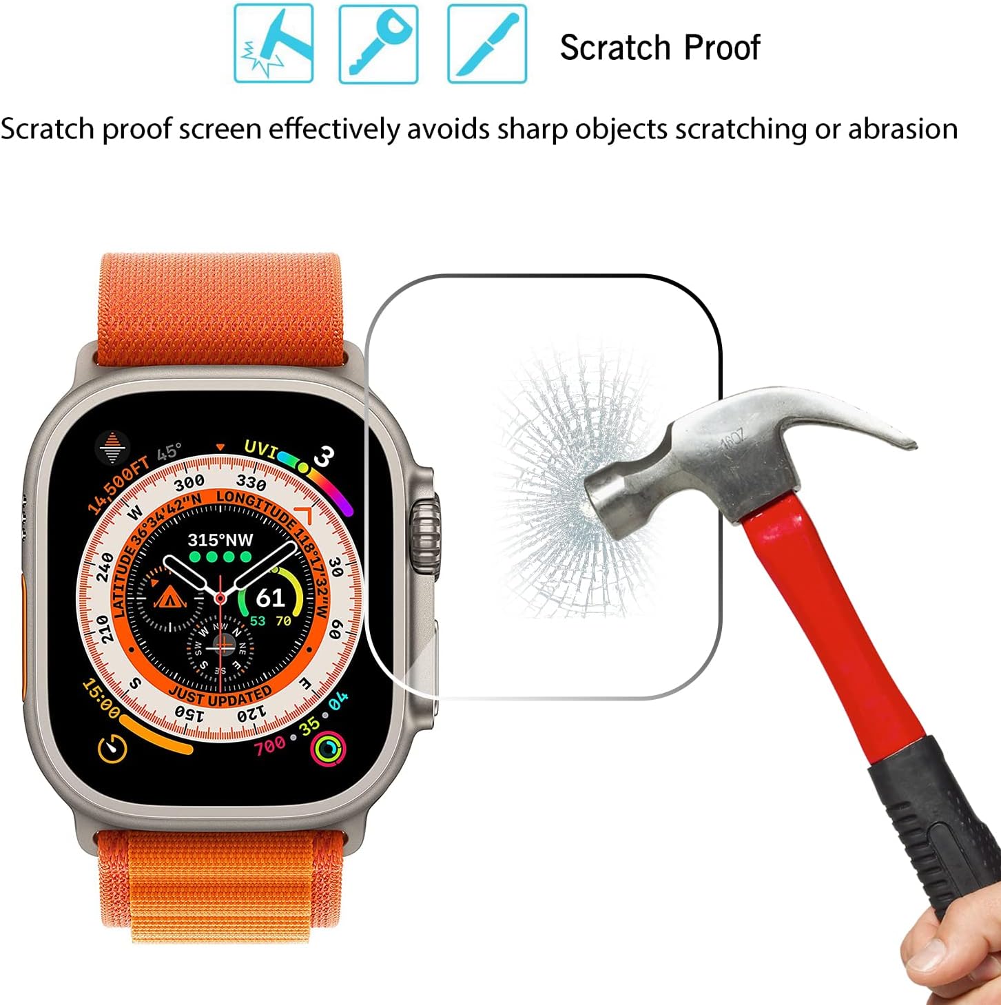 Vetro temperato per Apple Watc - Watch Case Bumper recensione e prezzo