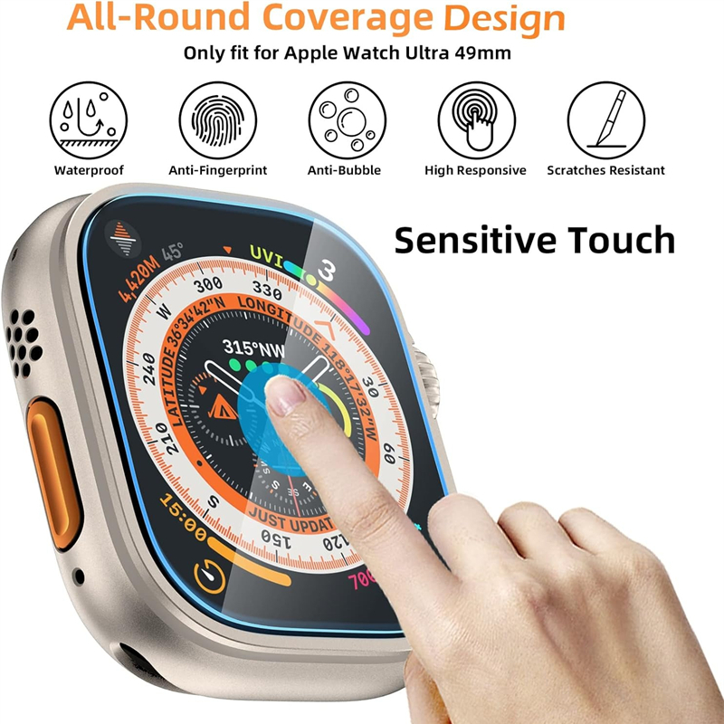 Vetro temperato per Apple Watc - Watch Case Bumper recensione e prezzo