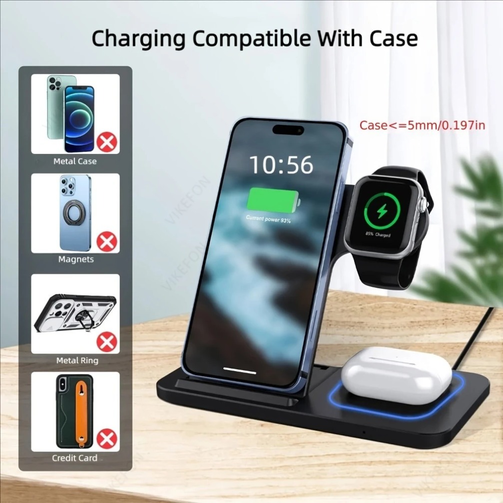 Stazione di ricarica wireless  - Wireless Charger Watch recensione e prezzo