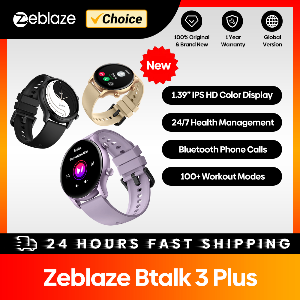 Nuovo Zeblaze Btalk 3 Plus Chi - Smartwatch Face recensione e prezzo