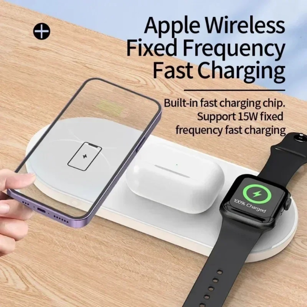 Base di ricarica wireless 3-in - Wireless Charger Watch recensione e prezzo