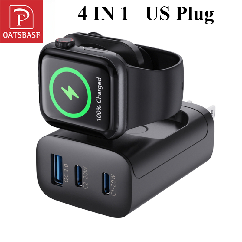 Oatsbasf 4 in 1 QC3.0 adattato - Wireless Charger Watch recensione e prezzo