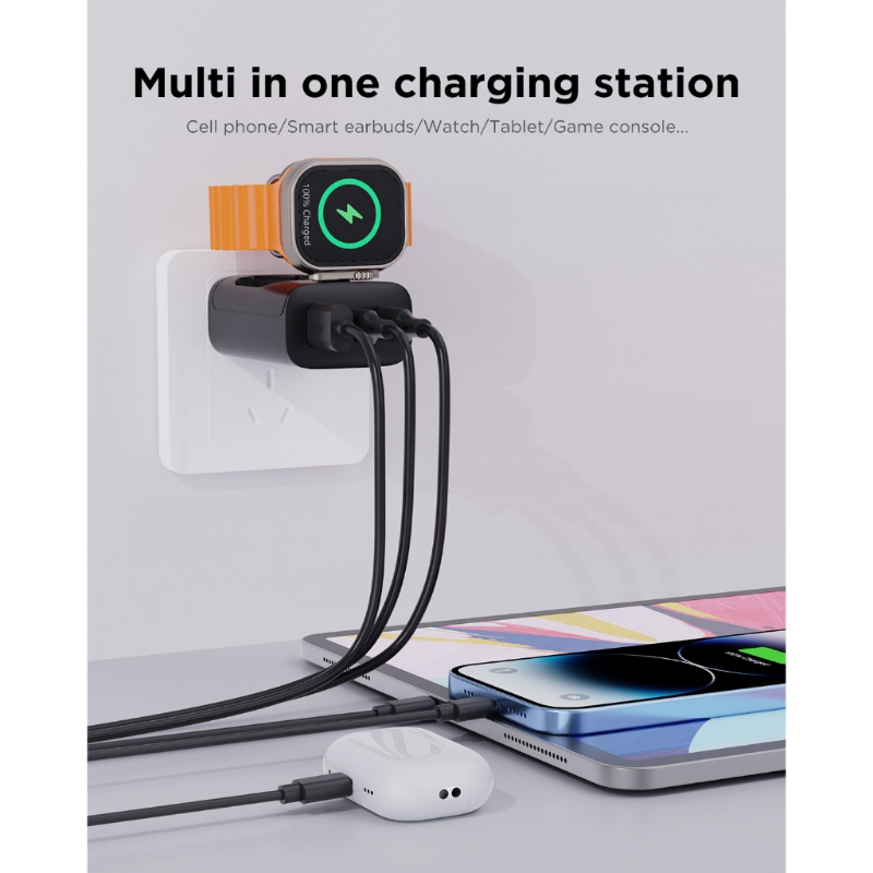 Oatsbasf 4 in 1 QC3.0 adattato - Wireless Charger Watch recensione e prezzo