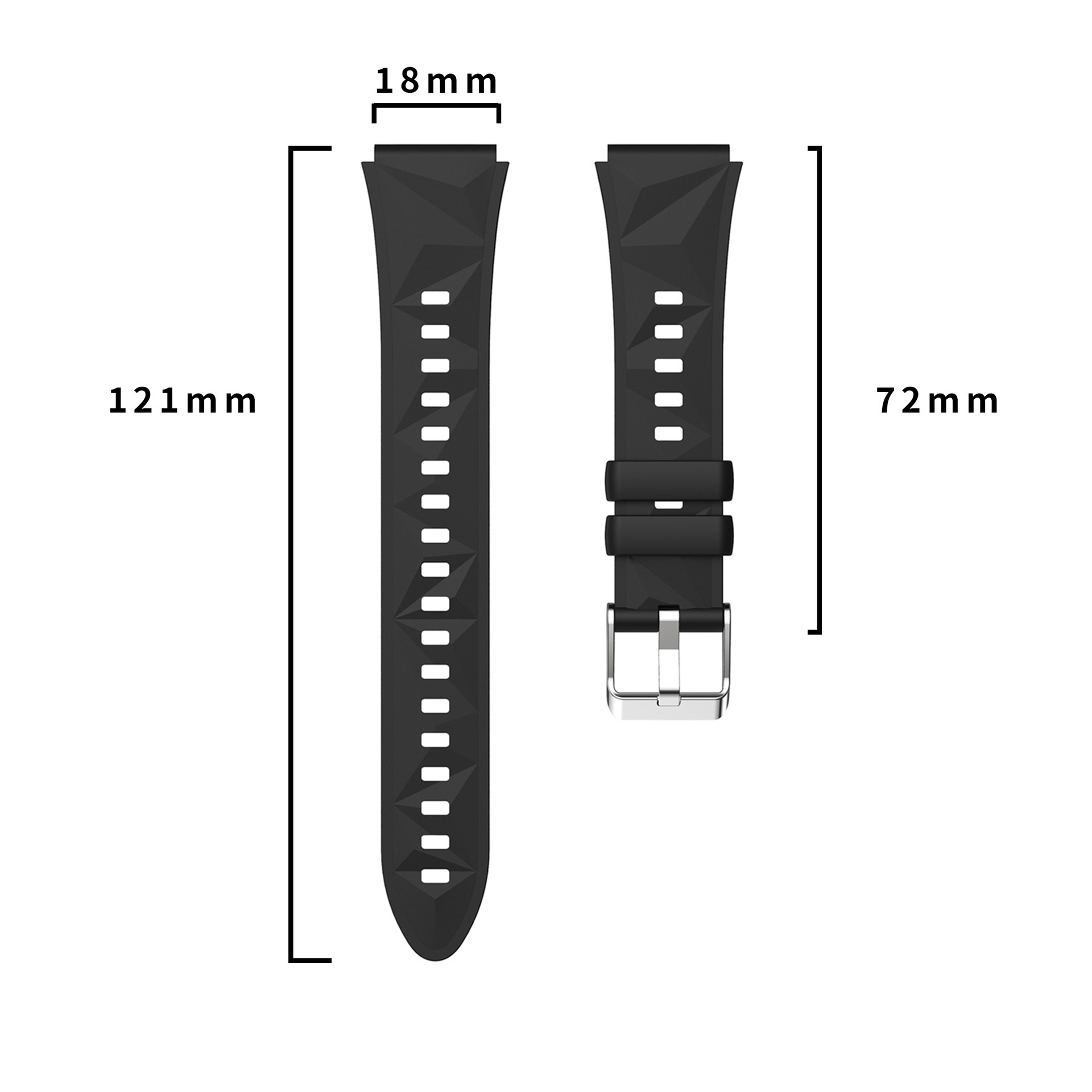 Cinturino in silicone 18mm/22m - Titan Smartwatch Accessories recensione e prezzo