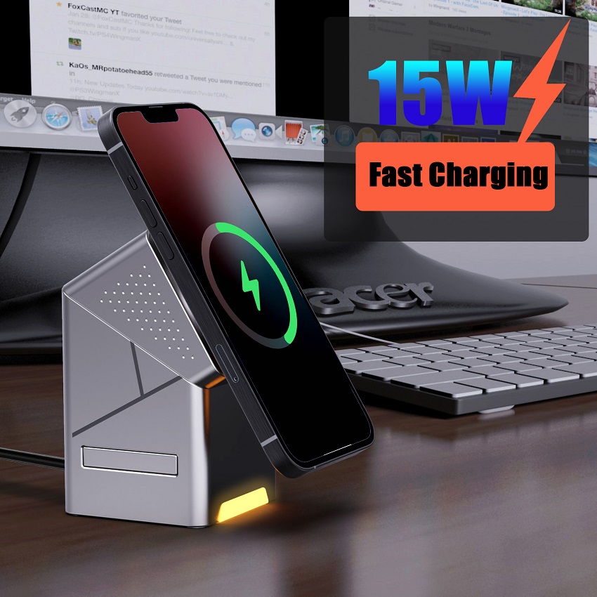 Caricatore Wireless Magnetico  - Wireless Charger Watch recensione e prezzo
